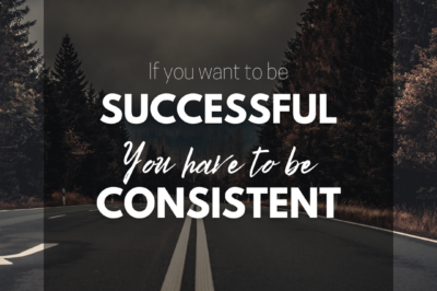 Consistency: Build Your Habits and The Face Hope