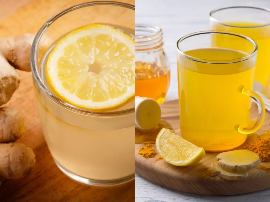 Ginger Tea vs Ginger Water