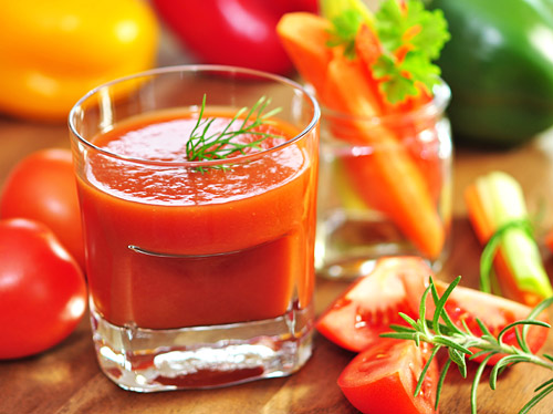 Benefits of The Tomatoes and Tomato Juice